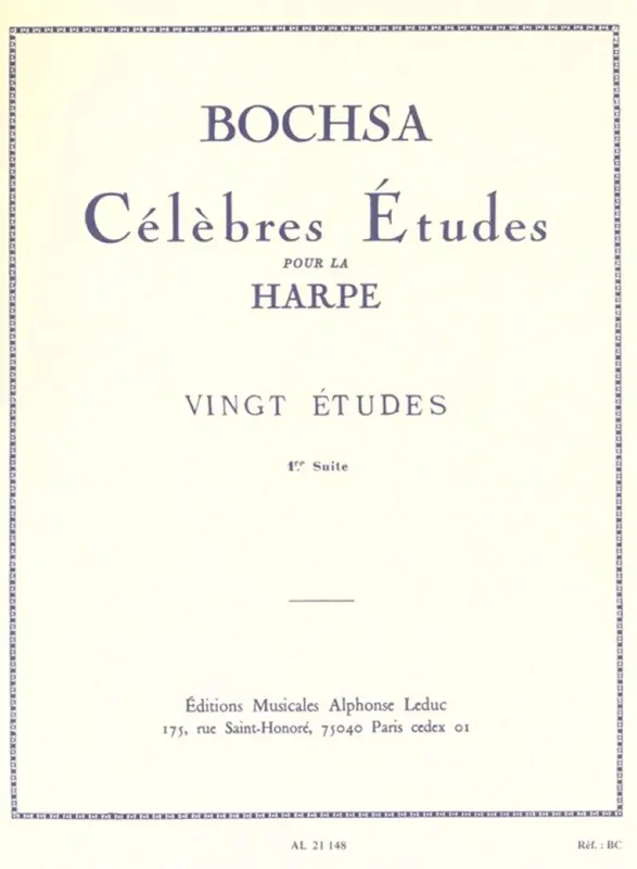 BOCHSA – 20 Etudes Vol.1