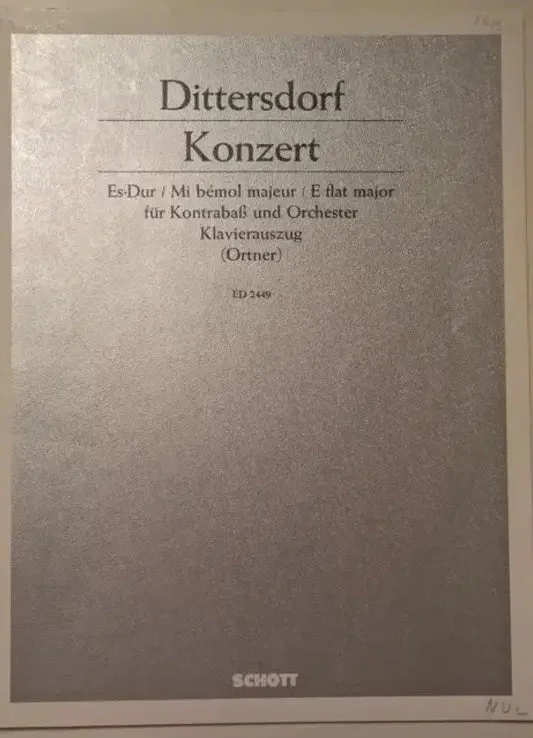 DITTERSDORF – Konzert Es-Dur