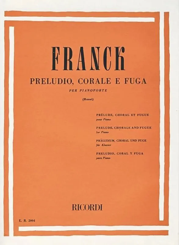 FRANCK – Preludio Corale e Fuga