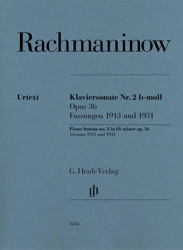 RACHMANINOFF – Piano Sonata no. 2 in b flat minor op. 36