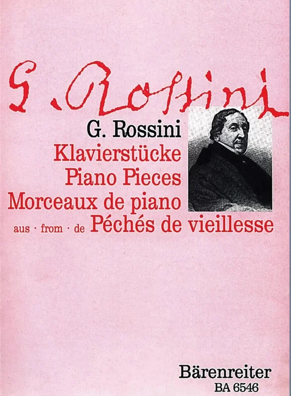 ROSSINI – Piano Pieces from Peches de vieillesse