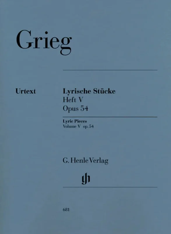 GRIEG – Lyric Pieces Volume V op.54
