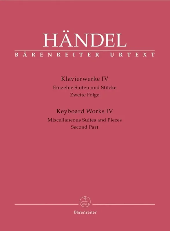HANDEL – Keyboard Works IV