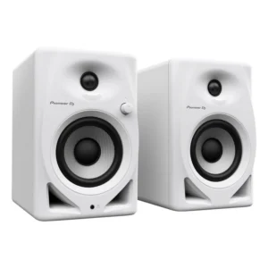 Pioneer Dj DM-40D-W Coppia casse monitor audio attivi desktop da 4″, Bianco