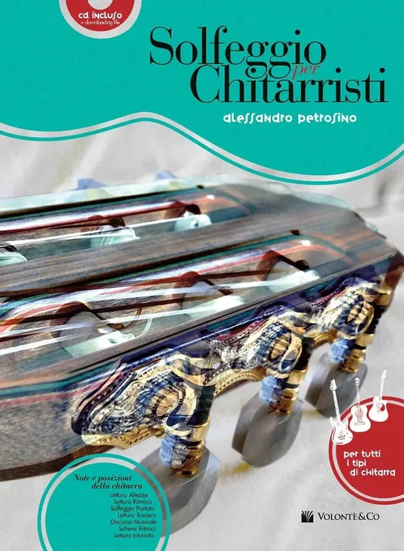 PETROSINO – Solfeggio per chitarristi + CD e download