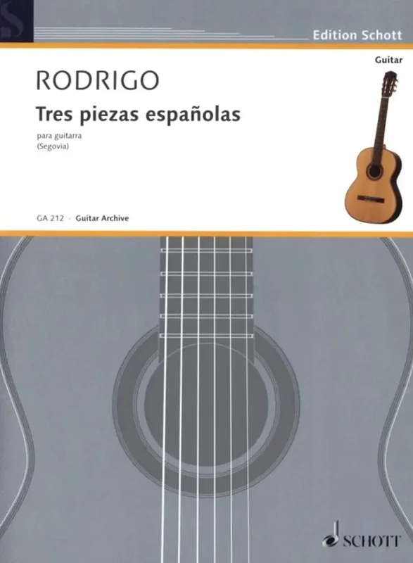 RODRIGO – 3 Piezas Espanolas