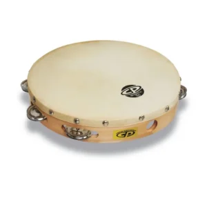 LP – Tamburello in legno con Pelle Piatti 10″