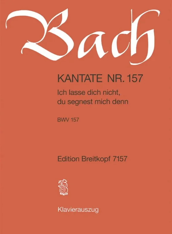 BACH – Kantate BWV 157 Ich lasse dich nicht