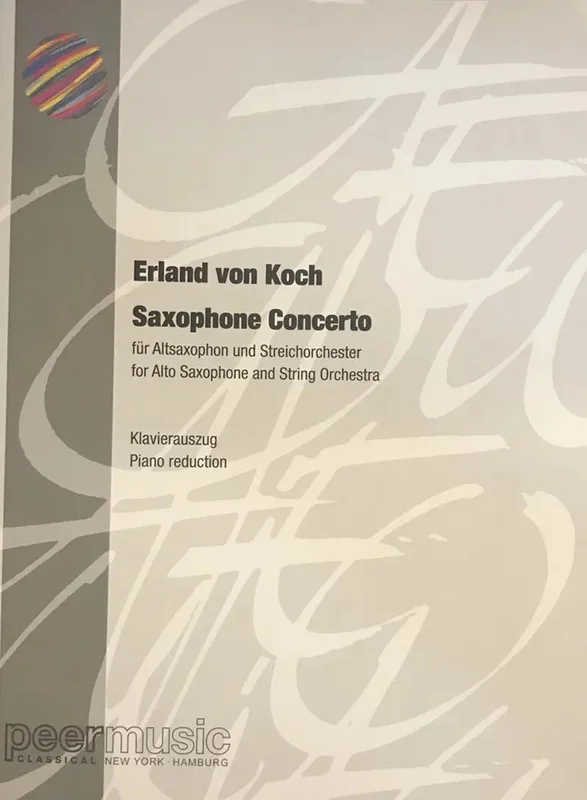 VON KOCH – Konzert Altaxophon und Streichorchester