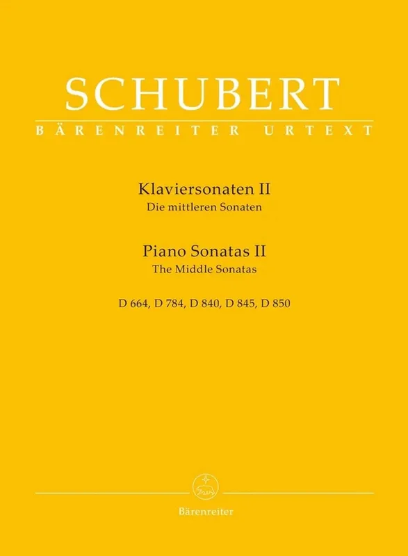 SCHUBERT – Piano Sonatas Volume II