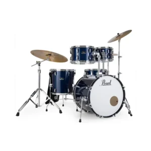 PEARL Batteria Roadshow 20″ con 3 Piatti Solar by Sabian – Blue Metallic