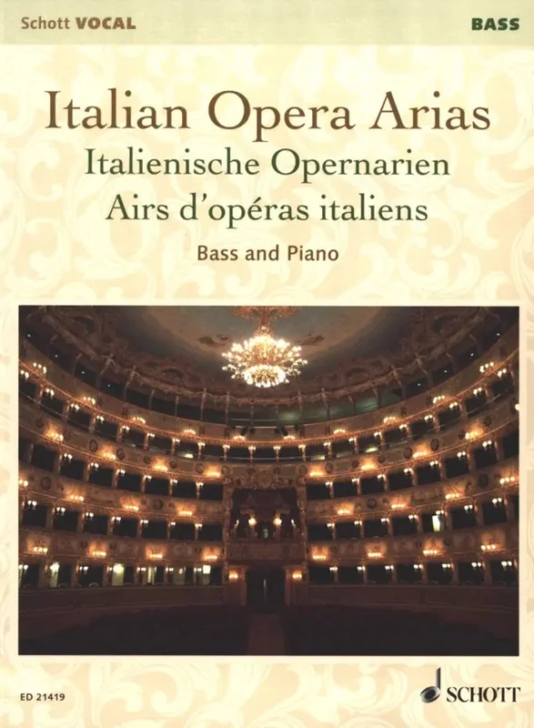 Italian Opera Arias – Bass
