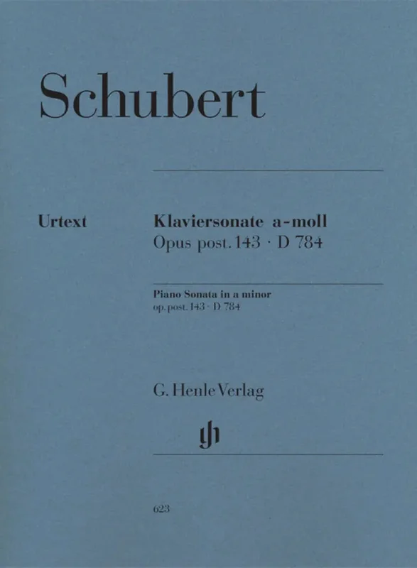 SCHUBERT – Klaviersonate a-Moll Op. Post. 143 D 784