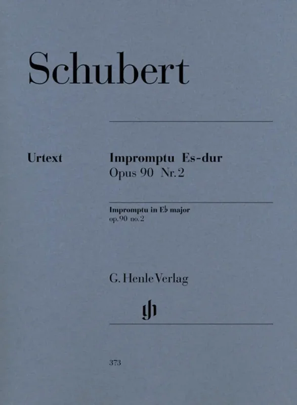 SCHUBERT – Impromptu E Flat Op. 90,2 D 899