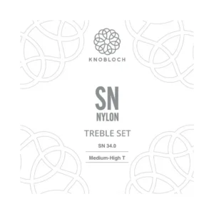 KNOBLOCH – TREBLE SET 400ASN TENSIONE MEDIO FORTE