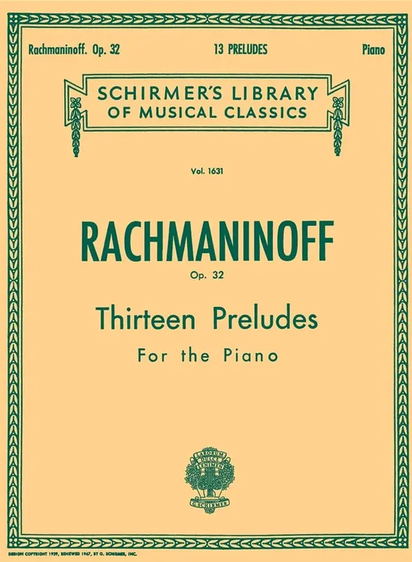 RACHMANINOFF – 13 Preludes, Op. 32