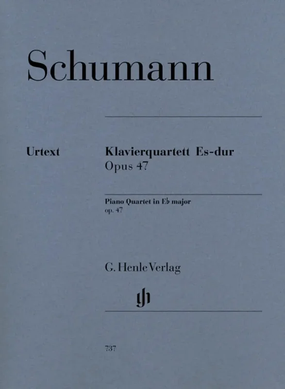 SCHUMANN – Piano Quartet In E Flat Op. 47