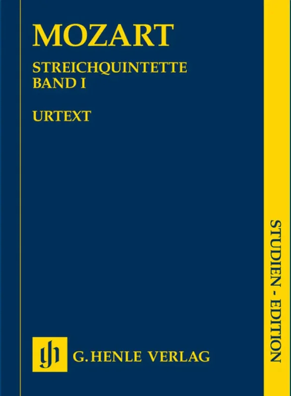 MOZART – String Quintets – Book 1