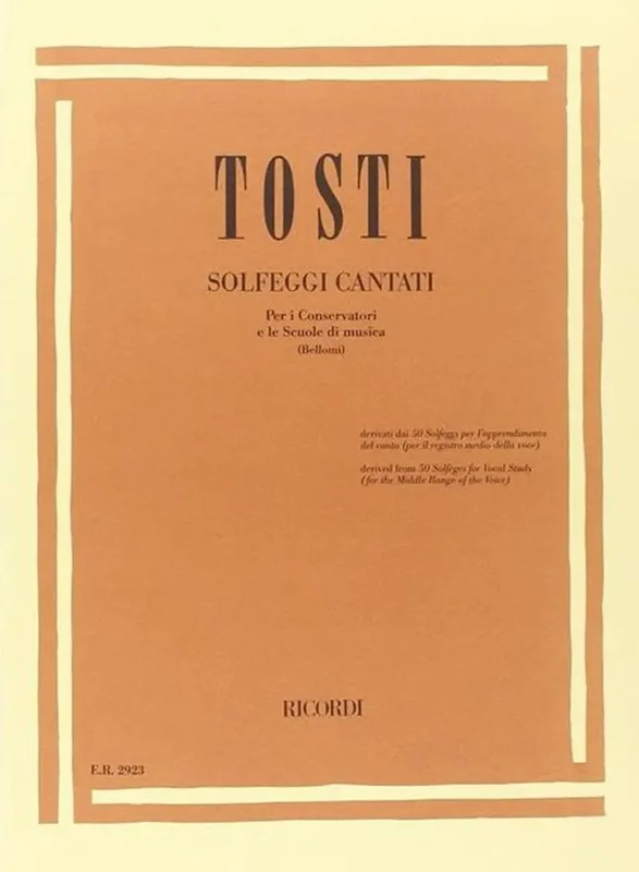 TOSTI – Solfeggi Cantati