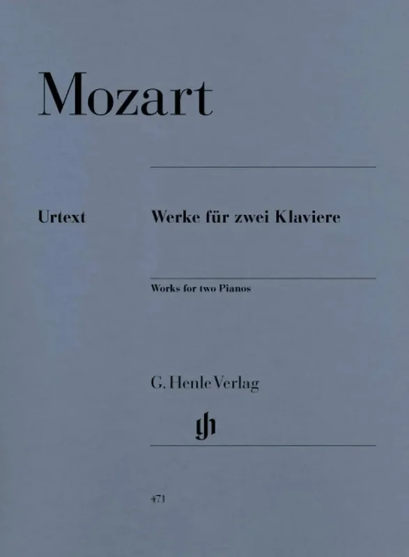 MOZART – Works For Two Pianos