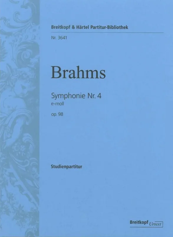 BRAHMS – Symphonie Nr. 4 e-moll op. 98