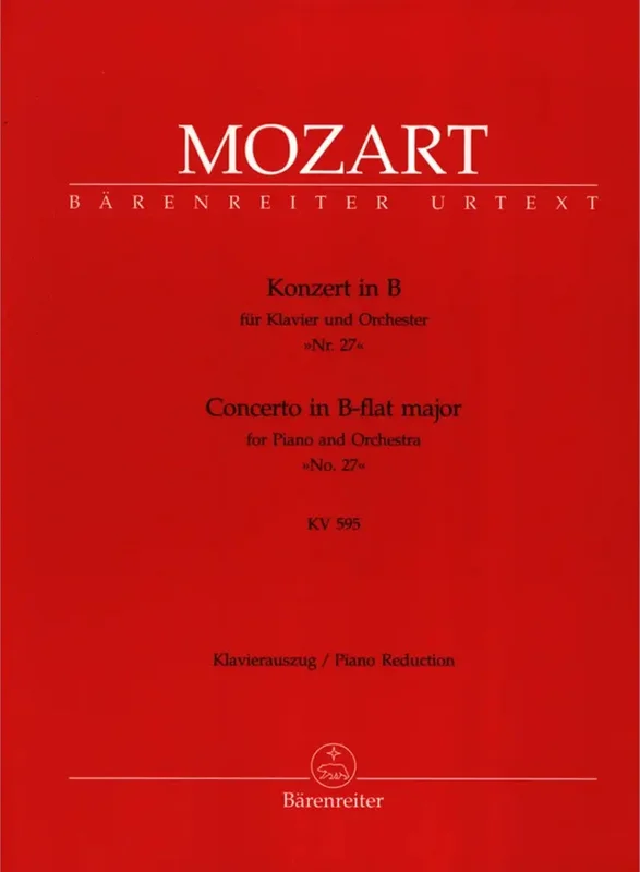 MOZART – Piano Concerto No. 27 in B-flat major KV 595