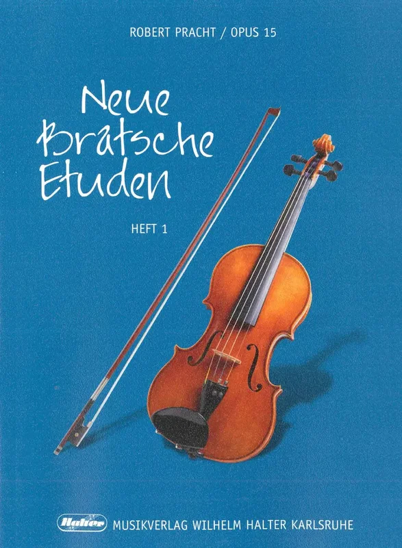 PRACHT – Neue Bratsche Etuden Heft 1 op.15