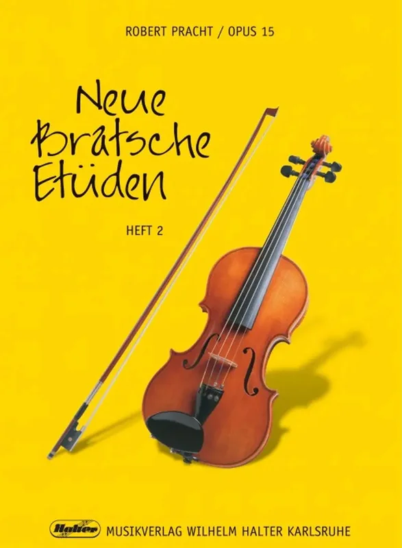 PRACHT – Neue Bratsche Etuden Heft 2 op.15