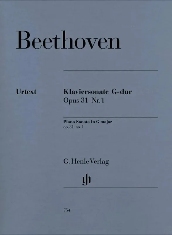 BEETHOVEN – Piano Sonata In G Op.31 No.1