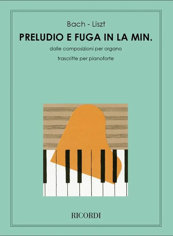 BACH – Prelude and Fugue A-Minor BWV 543 for Piano Solo