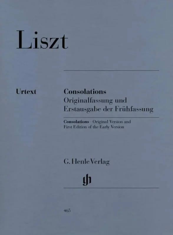 LISZT – Consolations