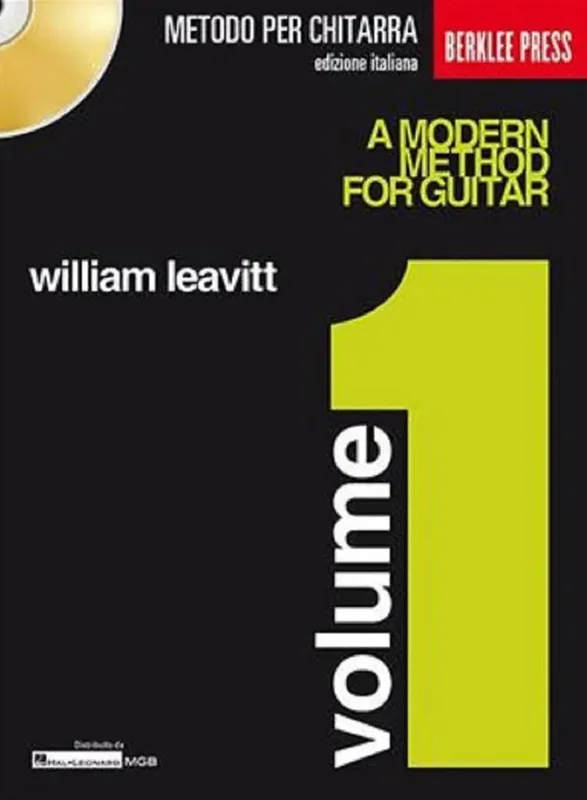 LEAVITT – A MODERN METHOD GUITAR VOL. 1 con CD