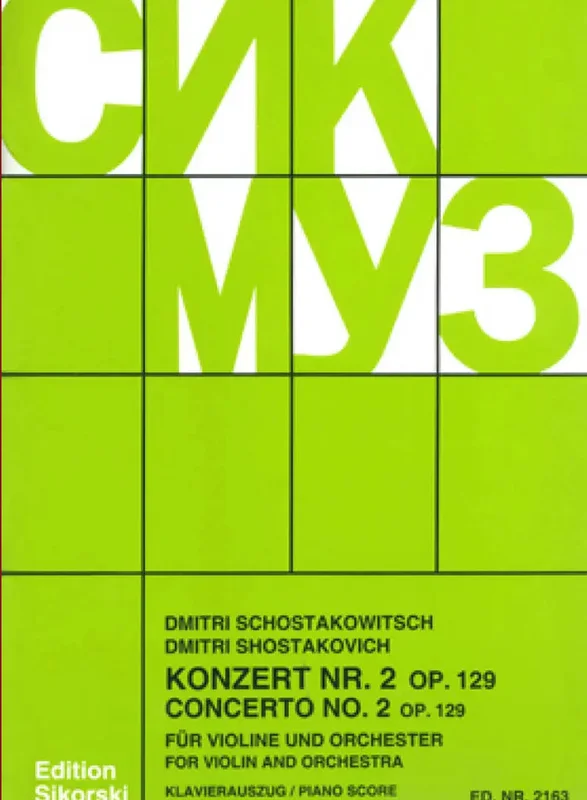 SCHOSTAKOWITSCH – Konzert Nr. 2