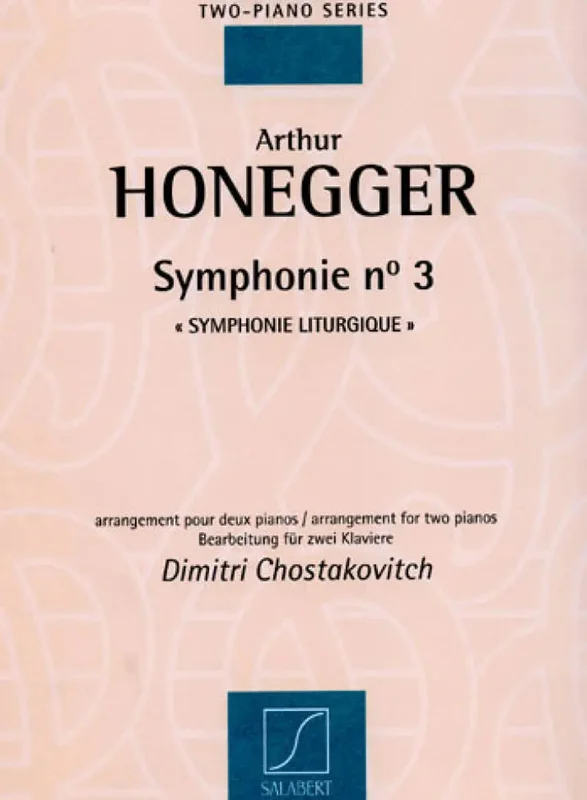 HONEGGER – Symphonie n.3 “Symphonie Liturgique”