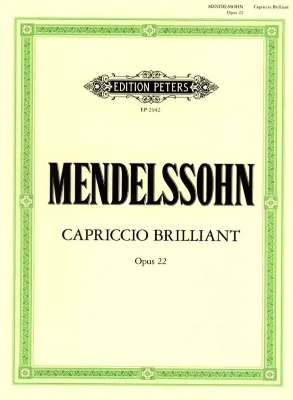 MENDELSSOHN – Capriccio Brillant op.22