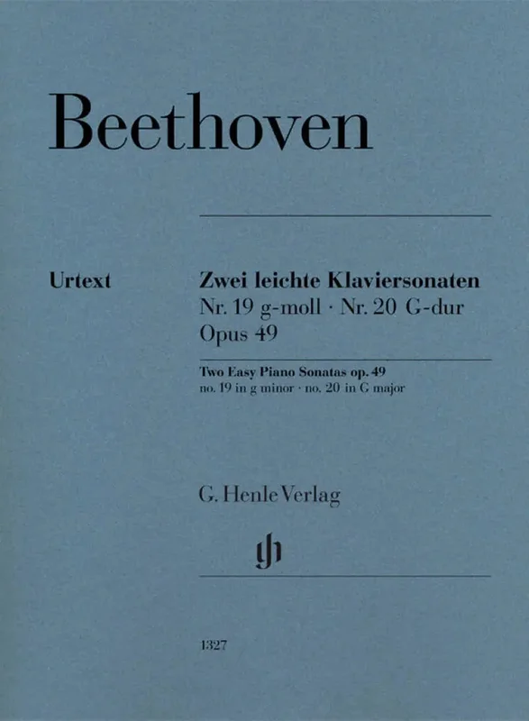 BEETHOVEN – Two Easy Piano Sonatas op.49