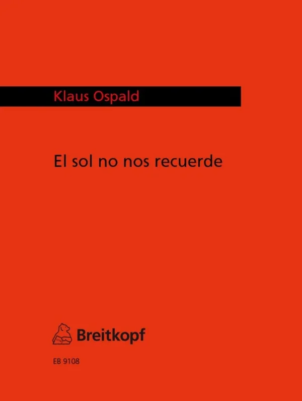 OSPALD – El sol no nos recuerde
