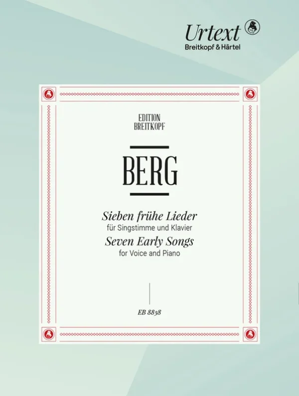 BERG – 7 Early Songs
