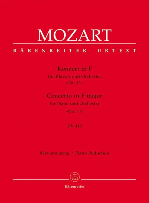 MOZART – Konzert IN F Nr. 11 KV 413