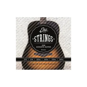 Eko 16100410 Corde in Bronze per Chitarra Acustica Light Set tensione .010-.047w