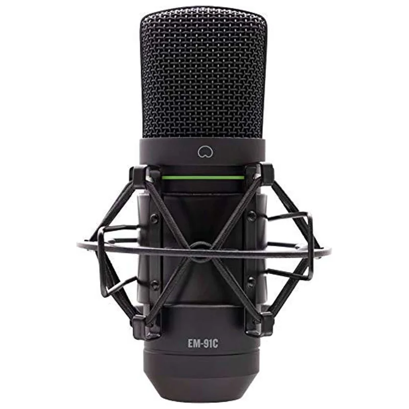 Mackie EM-91C Microfono Professionale Condensatore x Voce Strumenti Studio, Nero