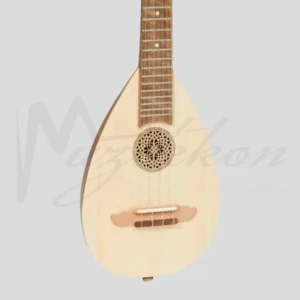 Ukulele barocco Heartland, soprano a 4 corde in noce