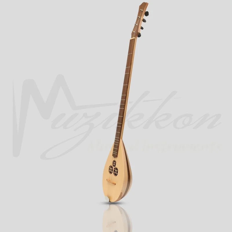 Heartland Wildwood Dulcimer Banjo, 4 corde in legno di noce variegato