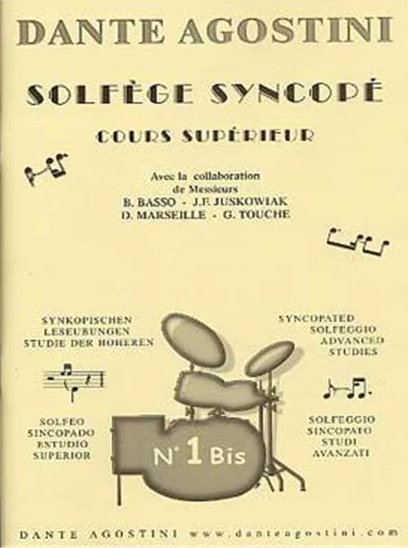 DANTE AGOSTINI – Solfège Syncopé – Volume 1 Bis
