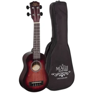Ukulele Soprano Soundsation Maui MHW-RD Red