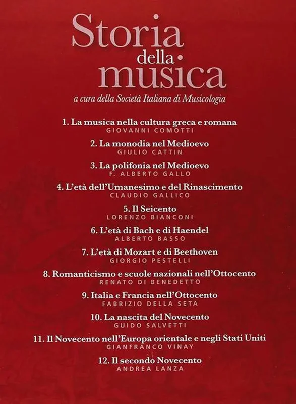 STORIA DELLA MUSICA EDT 12 Volumi con Cofanetto