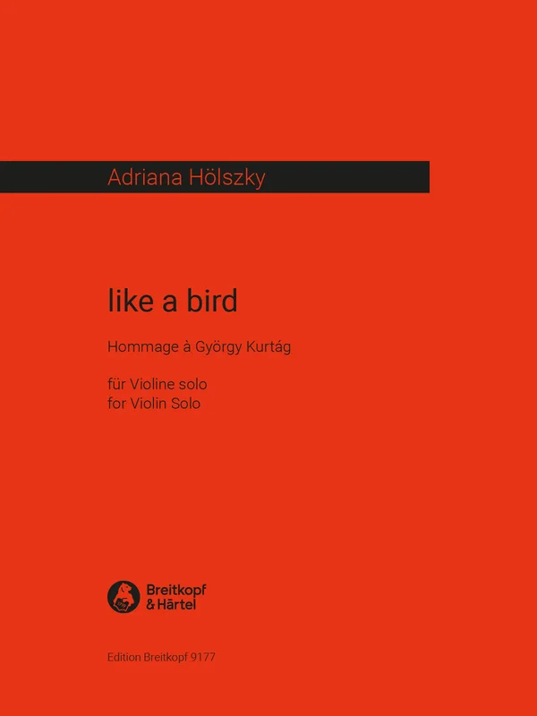 HOLSZKY – like a bird
