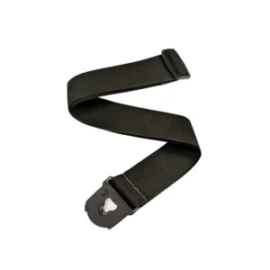 D’Addario PWSPL200 PLANET LOCK POLYPRO GUITAR STRAP BLACK Tracolla per chitarra