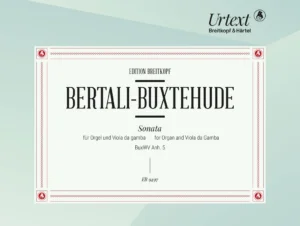 BERTALI – Sonata BuxWV App. 5