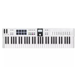 Arturia KEYLAB ESSENTIAL 61 MK3 WHITE Tastiera MIDI USB 61 Tasti, Bianco